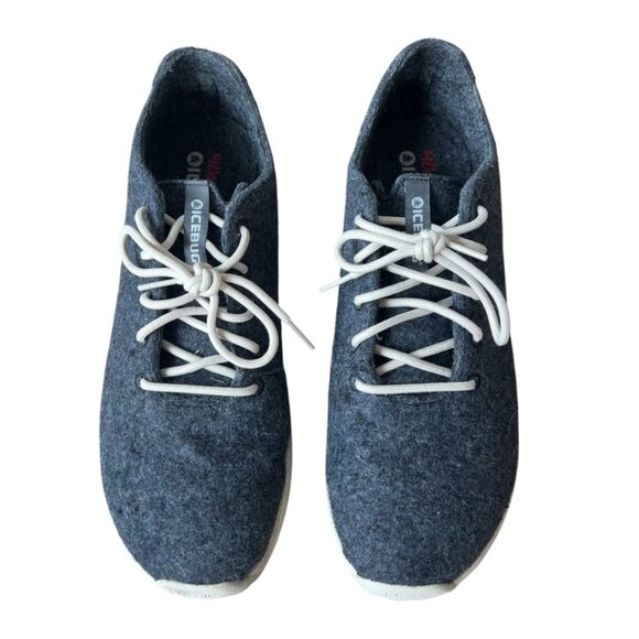 Men's Icebug Eide ReWool Biosole - Dark Grey - Size 10 - Picture 1 of 7